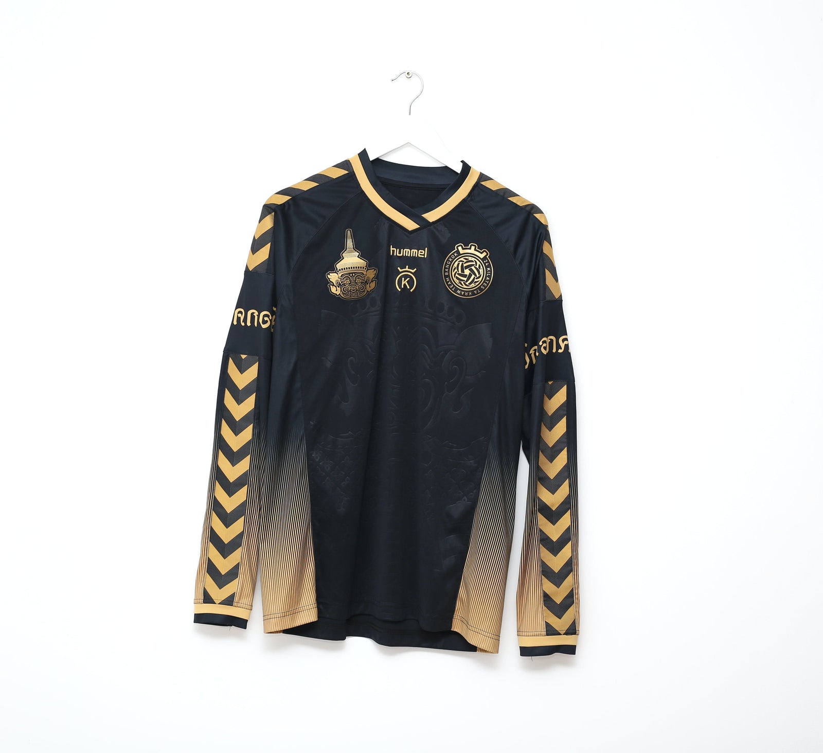 2017 24 KILATES BANGKOK Long Sleeve Home Football Shirt (M)