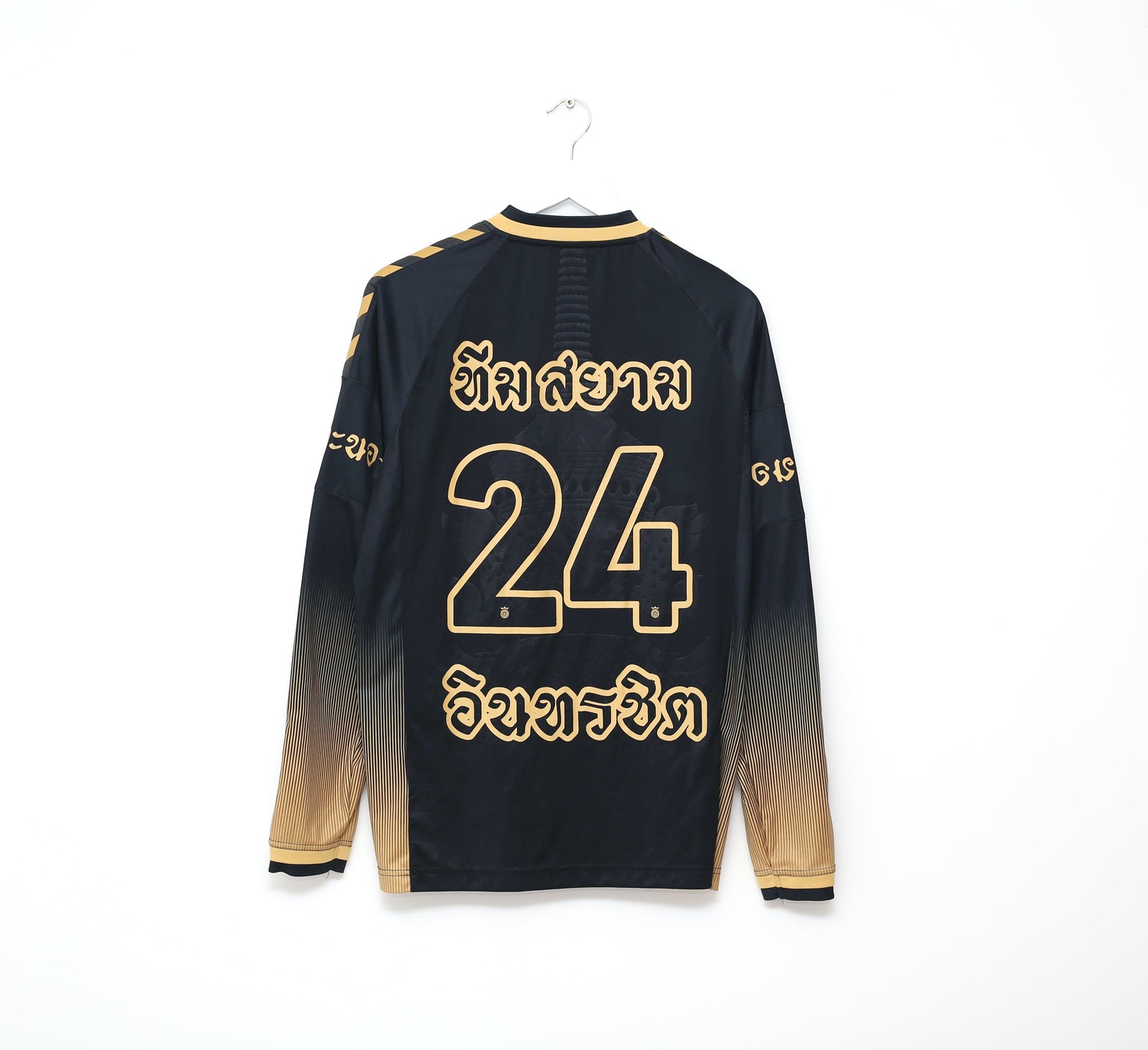 2017 24 KILATES BANGKOK Long Sleeve Home Football Shirt (M)