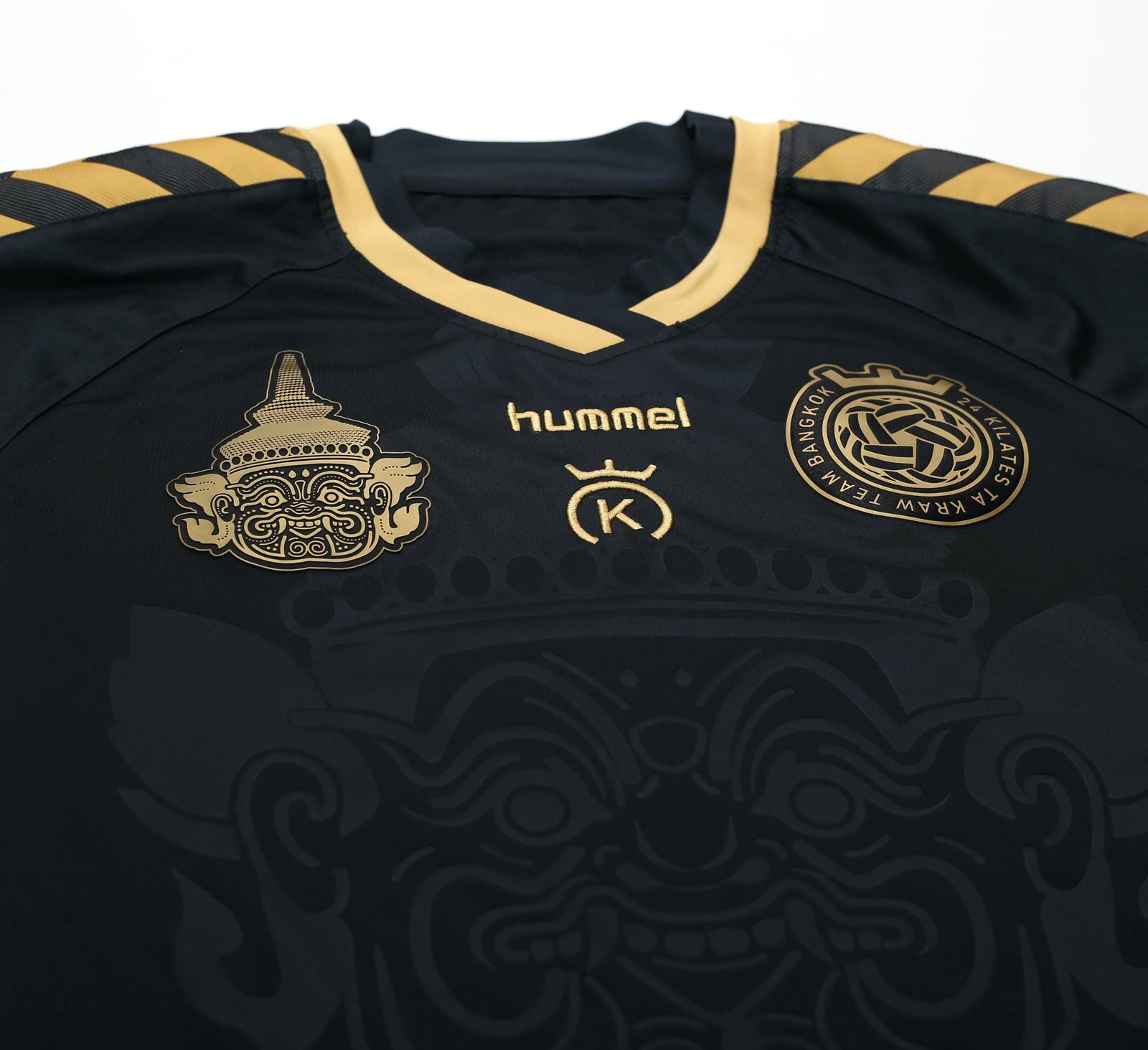 2017 24 KILATES BANGKOK Long Sleeve Home Football Shirt (M)