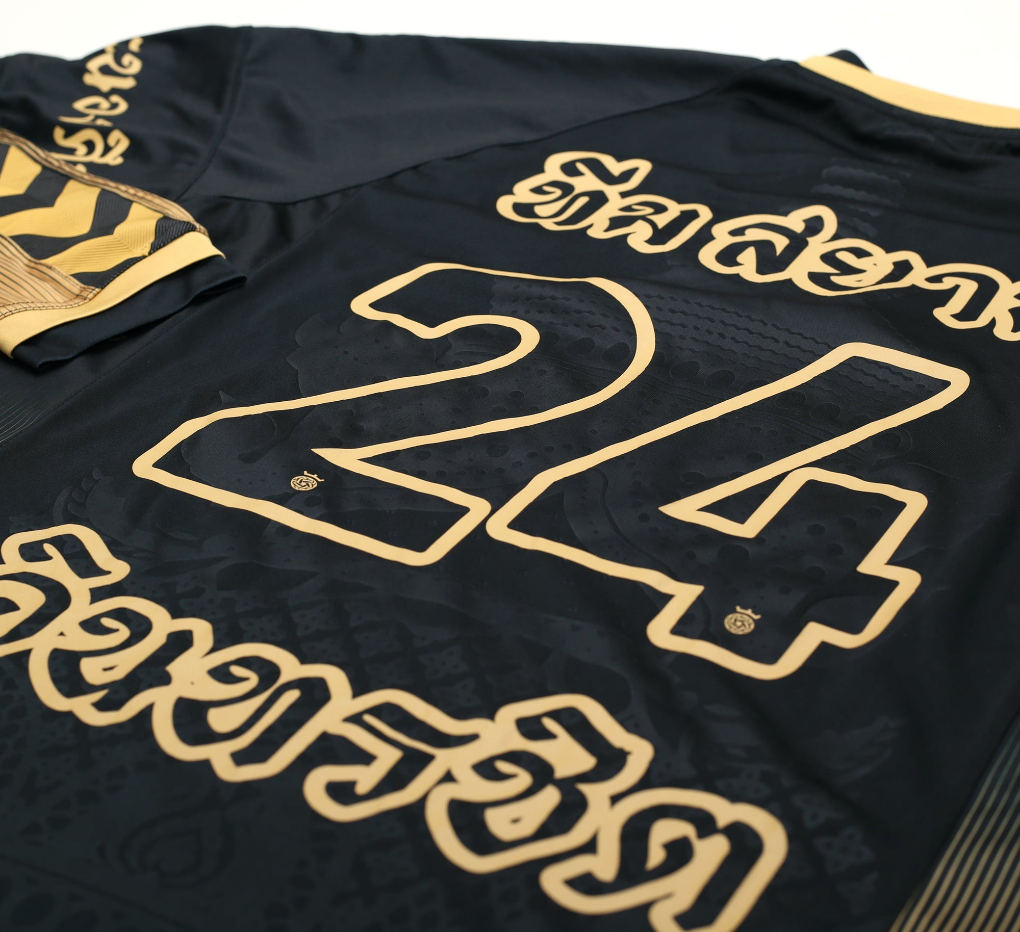 2017 24 KILATES BANGKOK Long Sleeve Home Football Shirt (M)