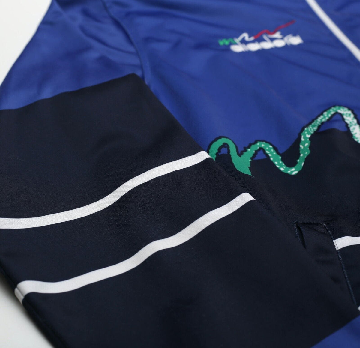 2017 Diadora x Baggio ITALY 1990/92 Retro Football Track Top Jacket (S)