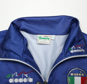 2017 Diadora x Baggio ITALY 1990/92 Retro Football Track Top Jacket (S)