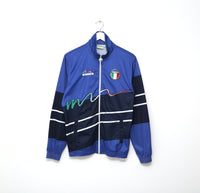 2017 Diadora x Baggio ITALY 1990/92 Retro Football Track Top Jacket (S)