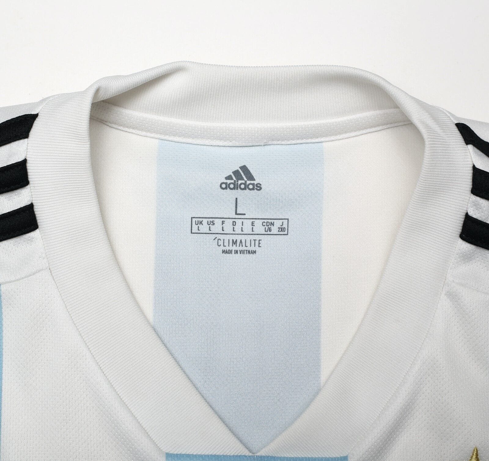 2018/19 ARGENTINA Vintage adidas Home Football Shirt (L) WC 2018