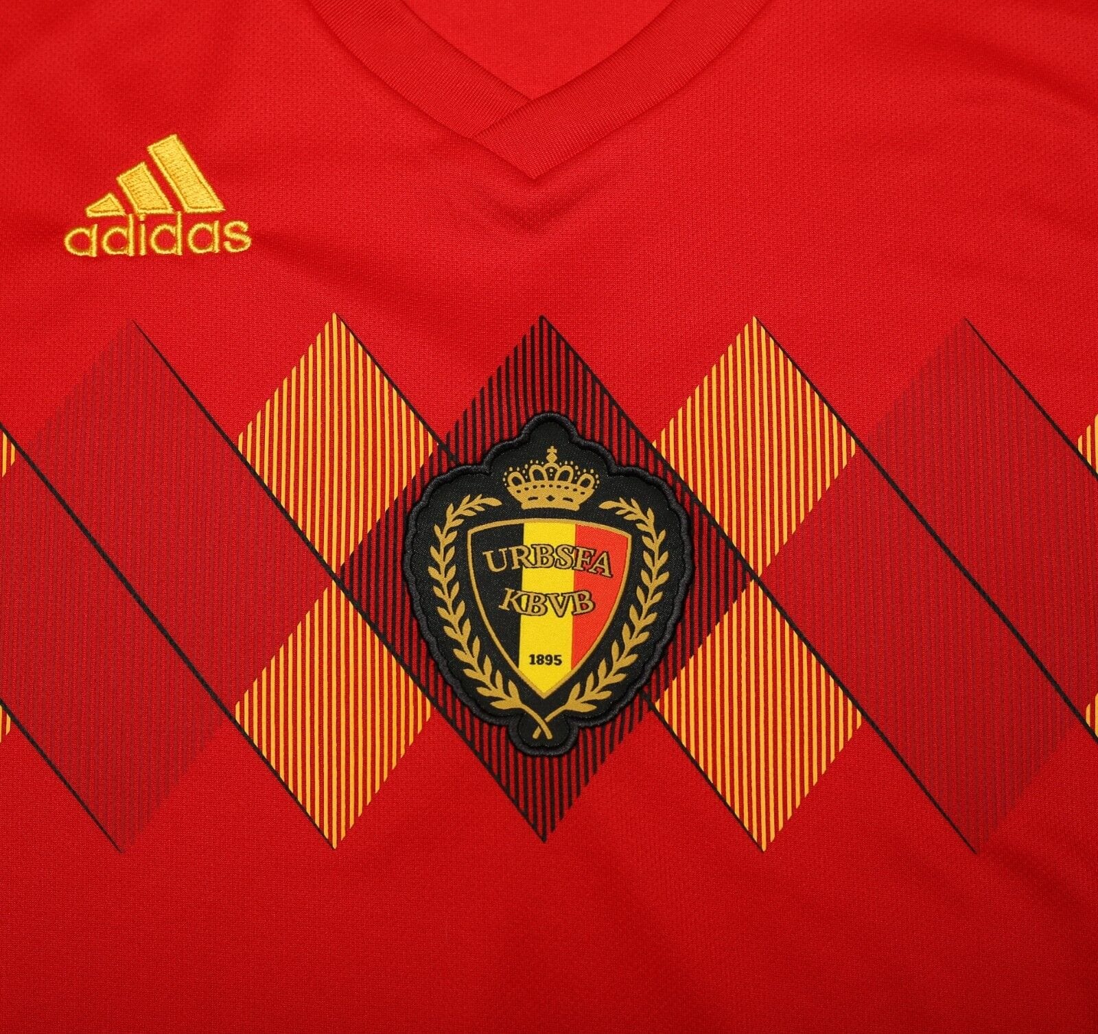 2018/19 BELGIUM adidas Home Football Shirt (L) World Cup 2018