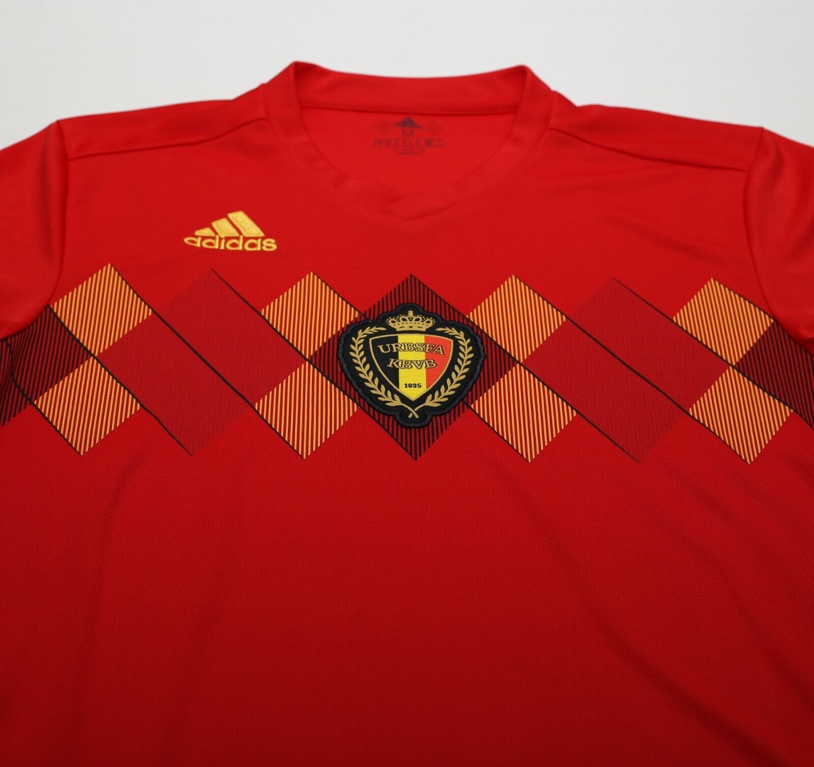 2018/19 BELGIUM adidas Home Football Shirt (M) World Cup 2018