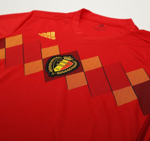 2018/19 BELGIUM adidas Home Football Shirt (M) World Cup 2018