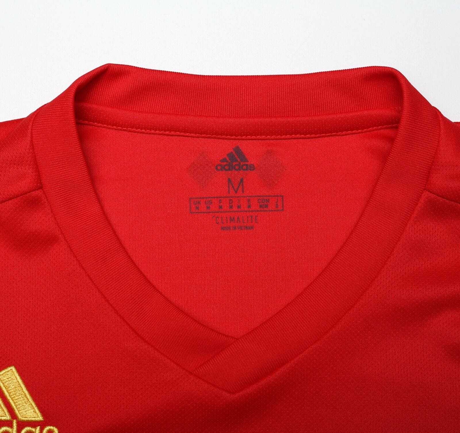 2018/19 BELGIUM adidas Home Football Shirt (M) World Cup 2018