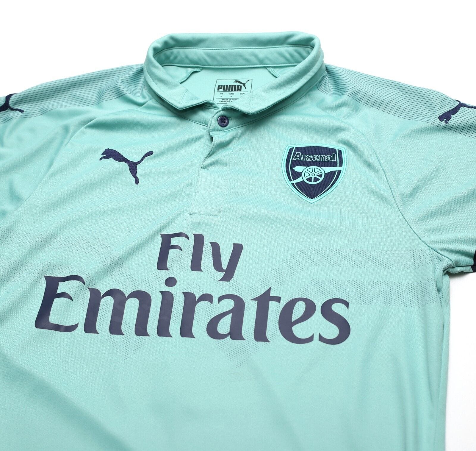 2018/19 BELLERIN #2 Arsenal Vintage PUMA Third Football Shirt (S) 3rd