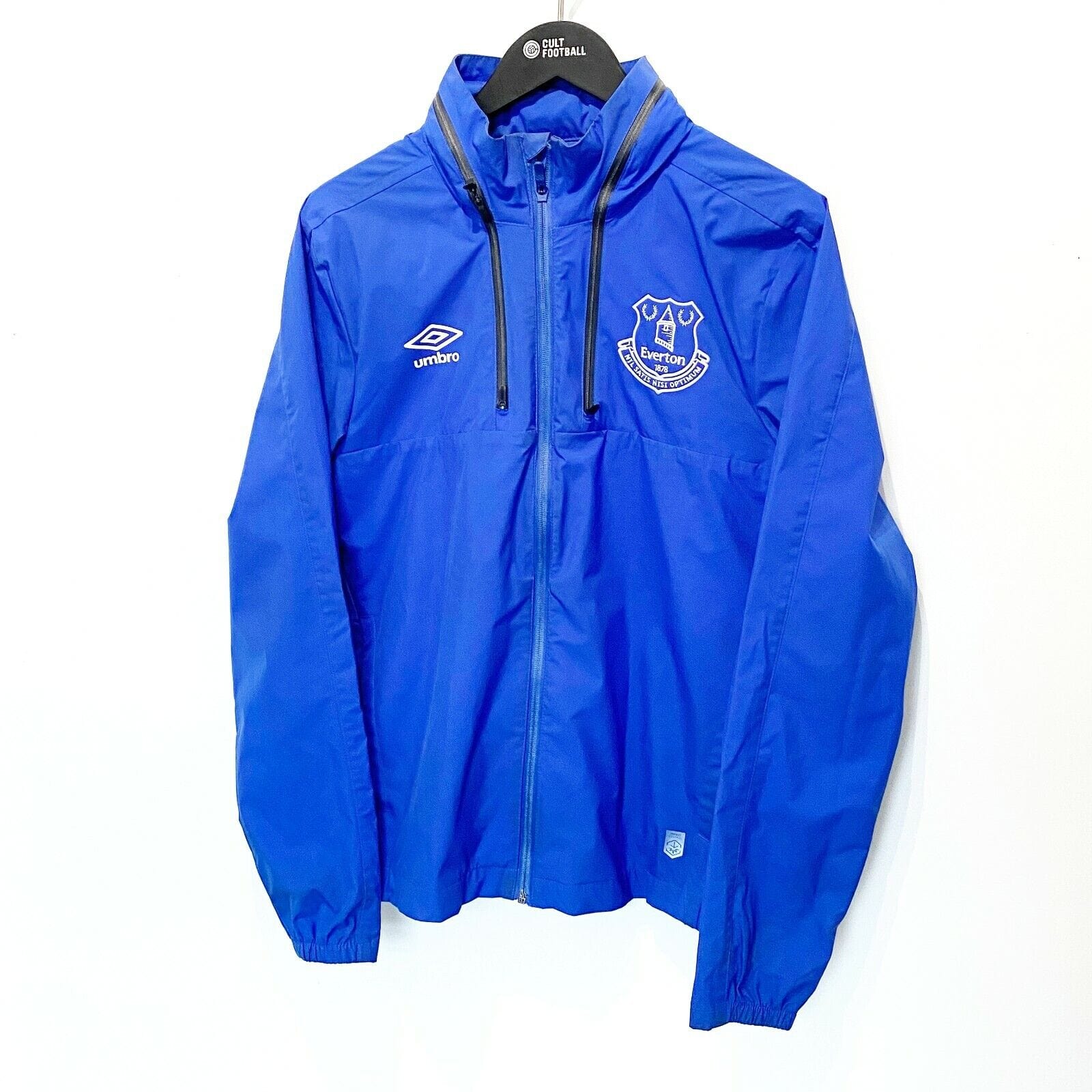 2018/19 EVERTON Vintage Umbro Football Training Track Top Rain Jacket (S)