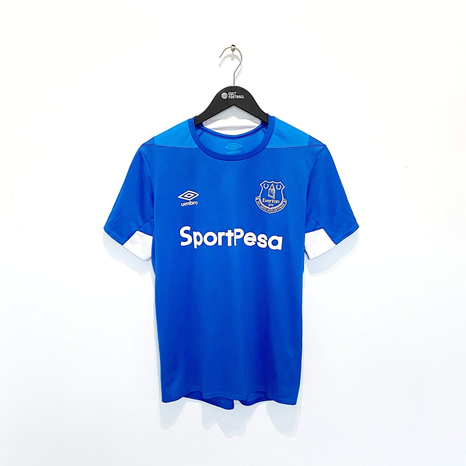 2018/19 EVERTON Vintage Umbro Warm Up Football Training Shirt (S)
