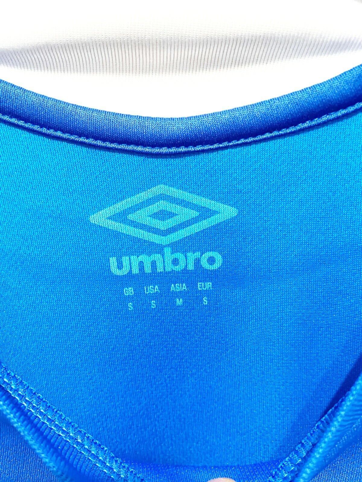 2018/19 EVERTON Vintage Umbro Warm Up Football Training Shirt (S)