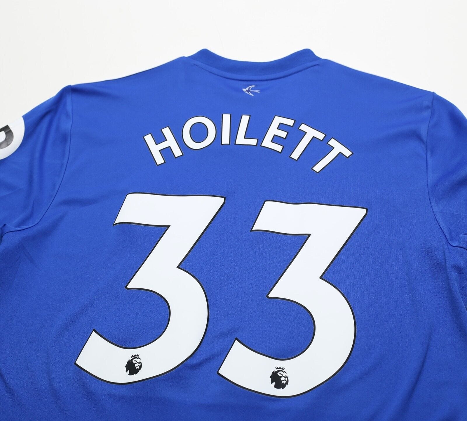 2018/19 HOILETT #33 Cardiff City MATCH WORN Home Football Shirt (M)