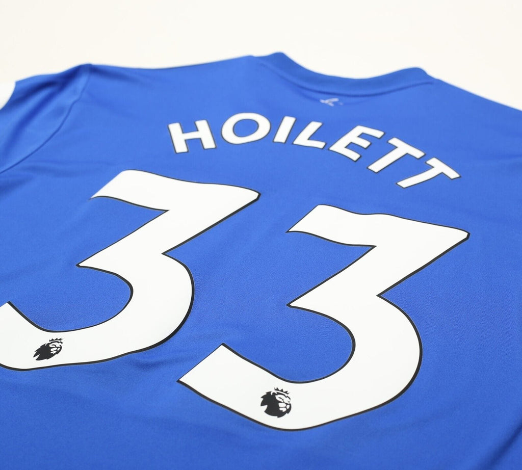 2018/19 HOILETT #33 Cardiff City MATCH WORN Home Football Shirt (M)