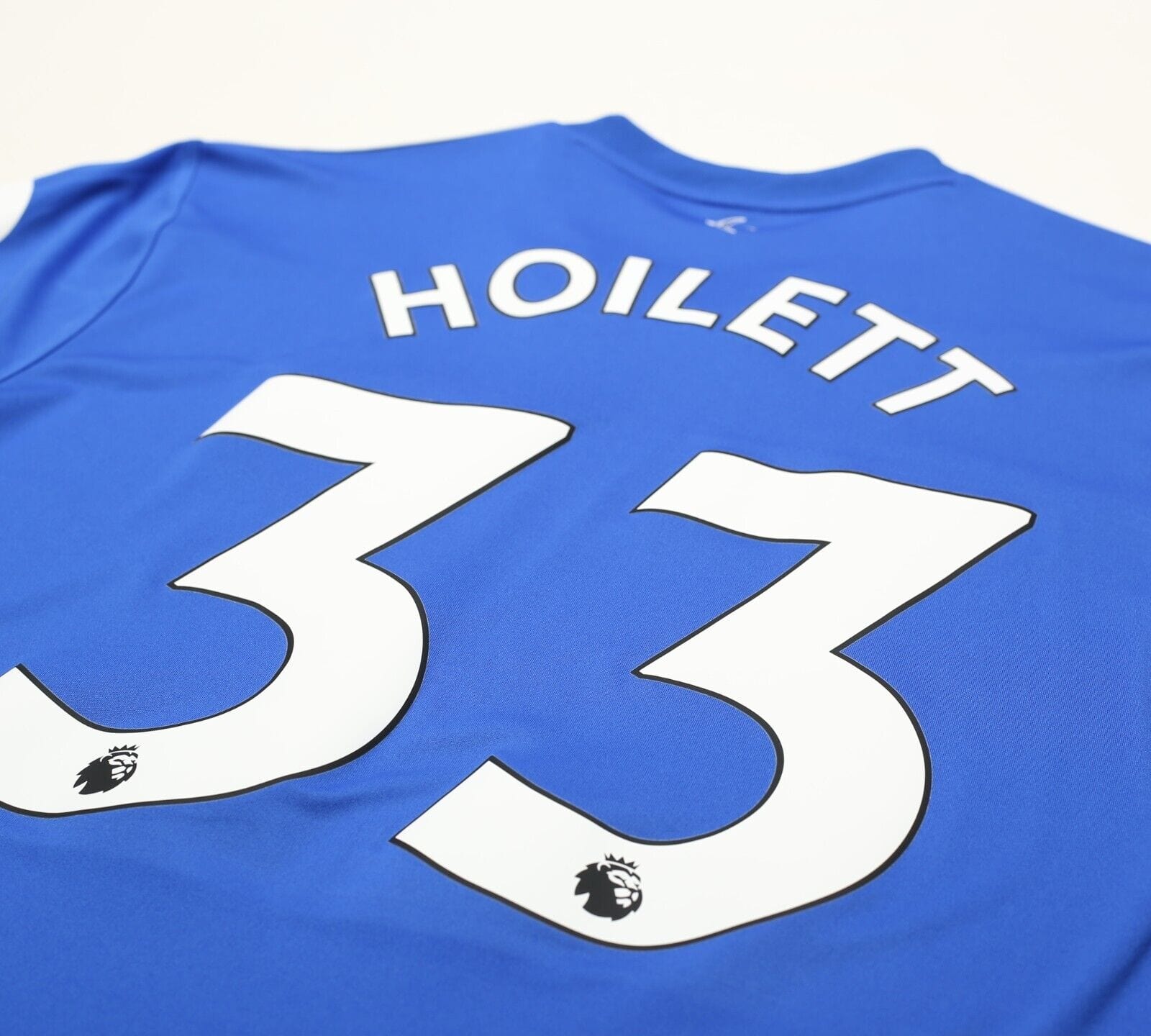 2018/19 HOILETT #33 Cardiff City MATCH WORN Home Football Shirt (M)