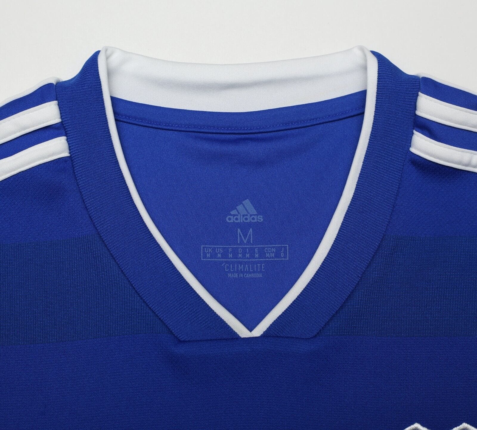 2018/19 HOILETT #33 Cardiff City MATCH WORN Home Football Shirt (M)