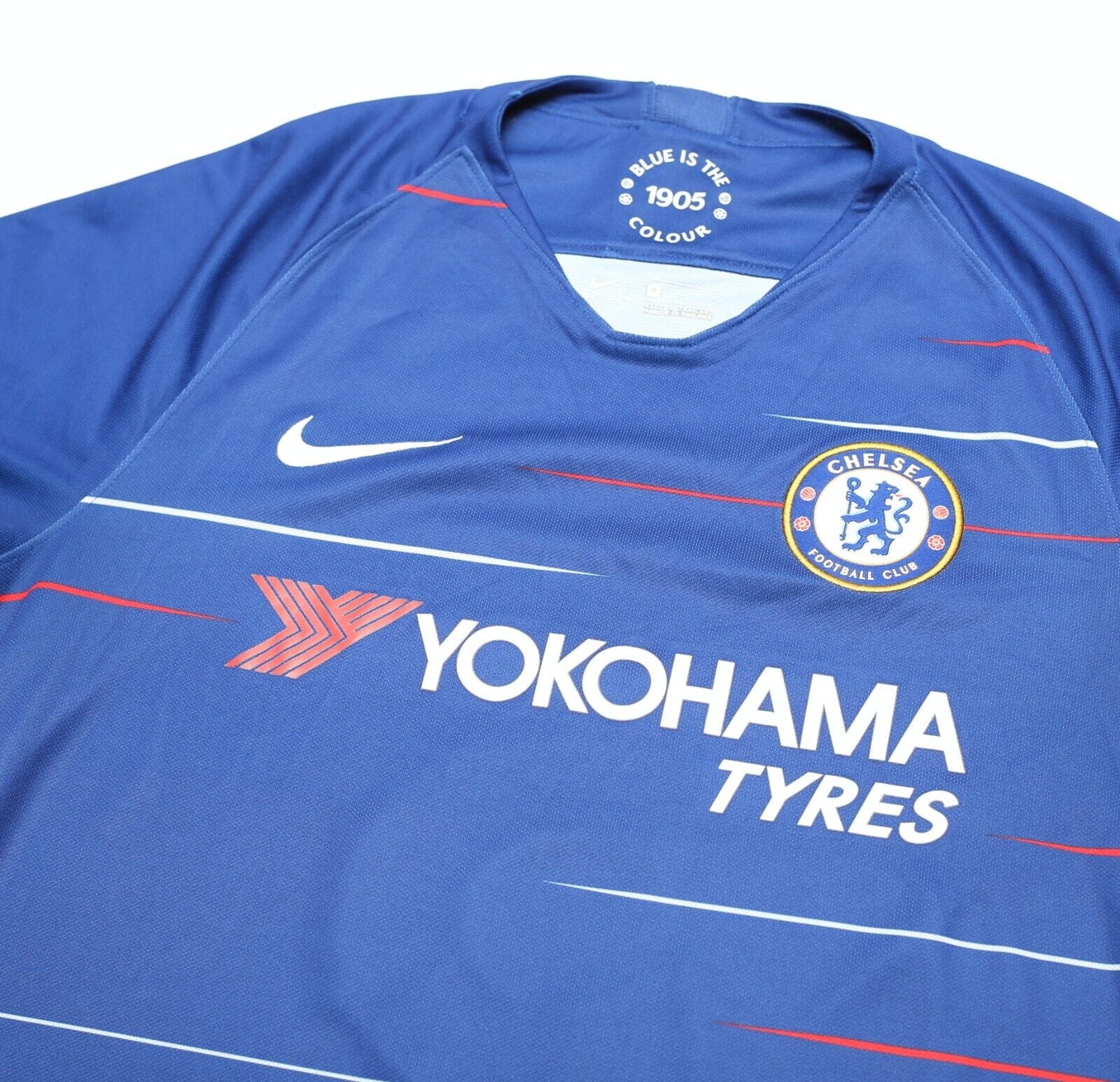 2018/19 JORGINHO #5 Chelsea vintage adidas Home Football Shirt Jersey (M)
