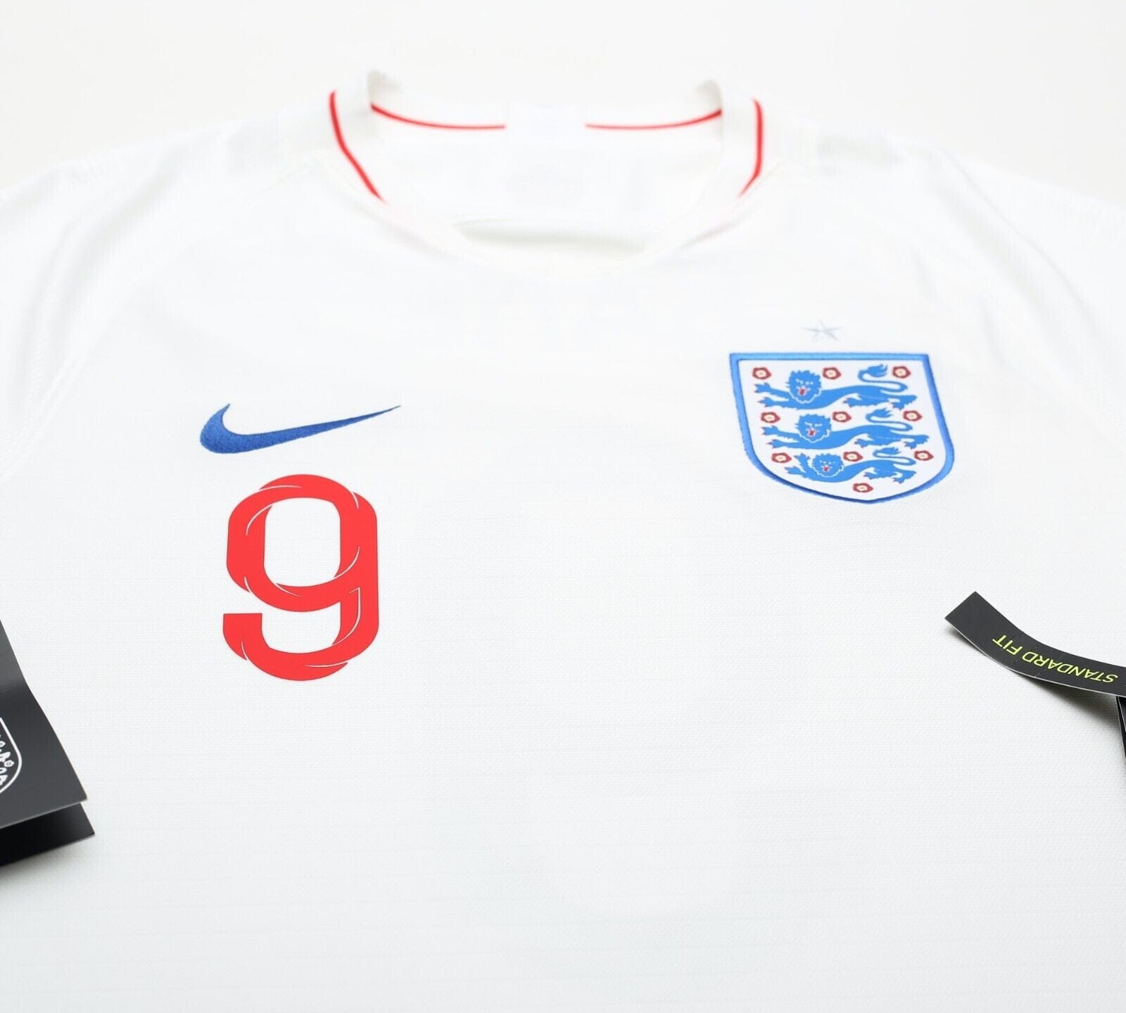 2018/19 KANE #9 England Nike Home Football Shirt (M) WC 2018 BNWT