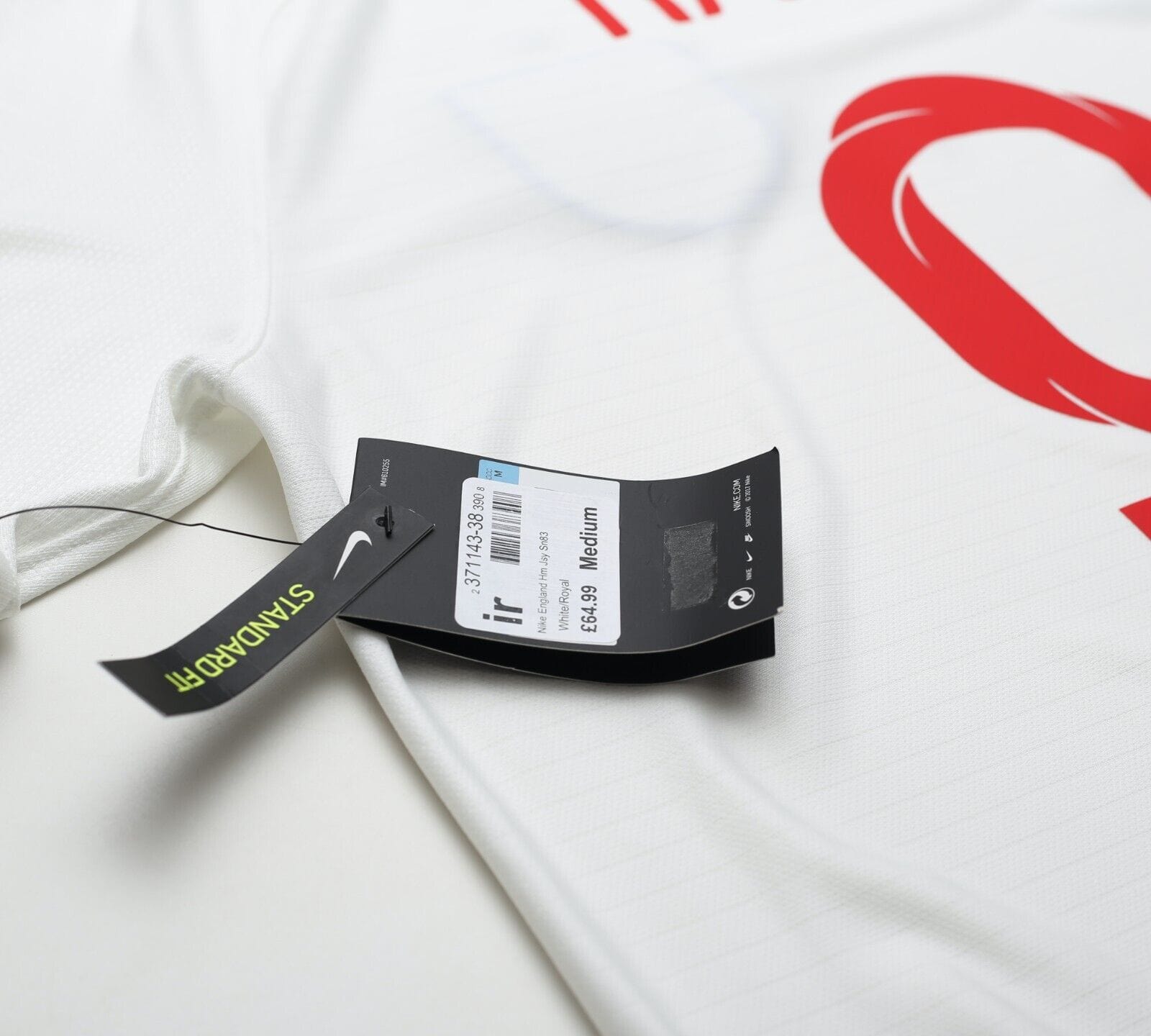 2018/19 KANE #9 England Nike Home Football Shirt (M) WC 2018 BNWT