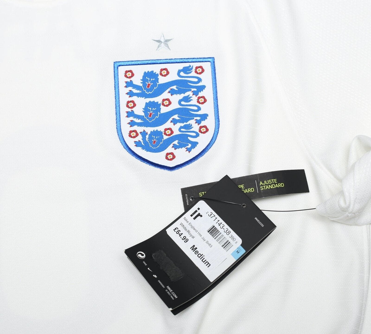 2018/19 KANE #9 England Nike Home Football Shirt (M) WC 2018 BNWT