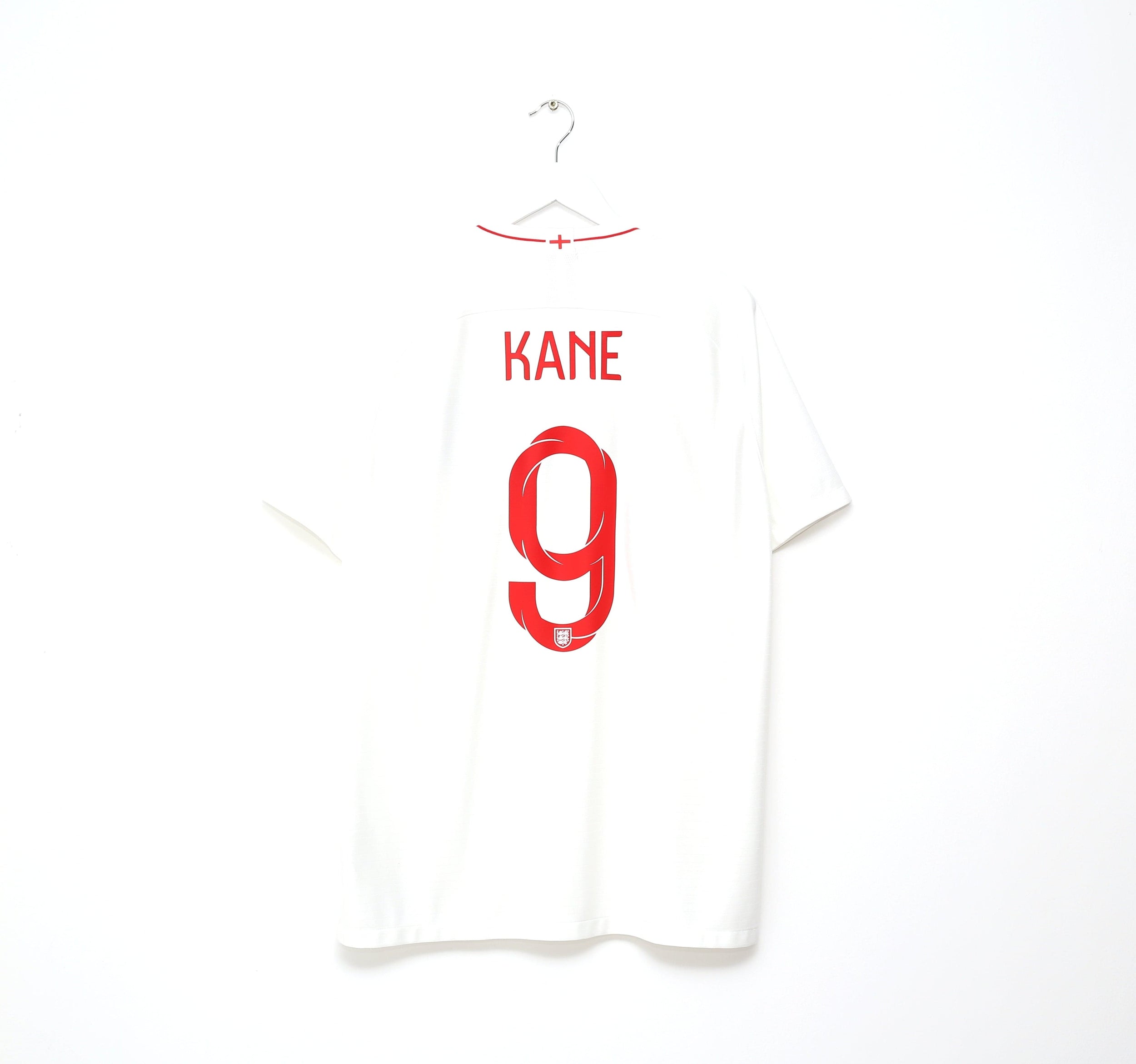 2018/19 KANE #9 England Nike Home Football Shirt (XL) WC 2018
