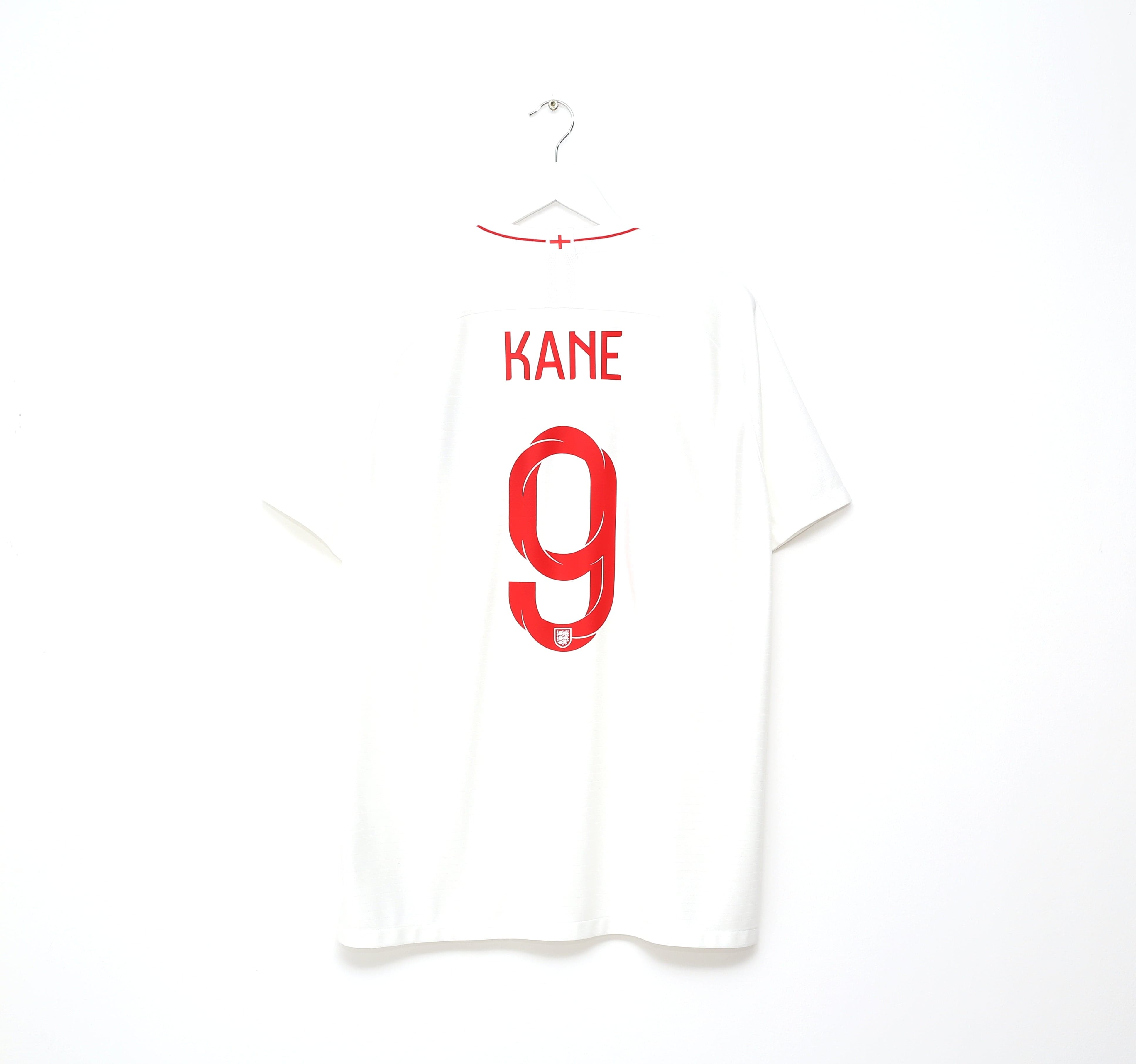 2018/19 KANE #9 England Nike Home Football Shirt (XL) WC 2018
