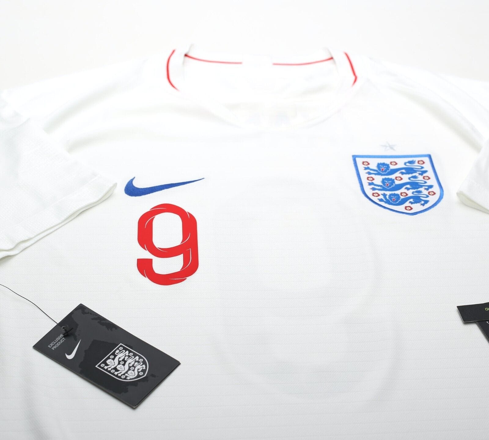 2018/19 KANE #9 England Nike Home Football Shirt (XL) WC 2018 BNWT