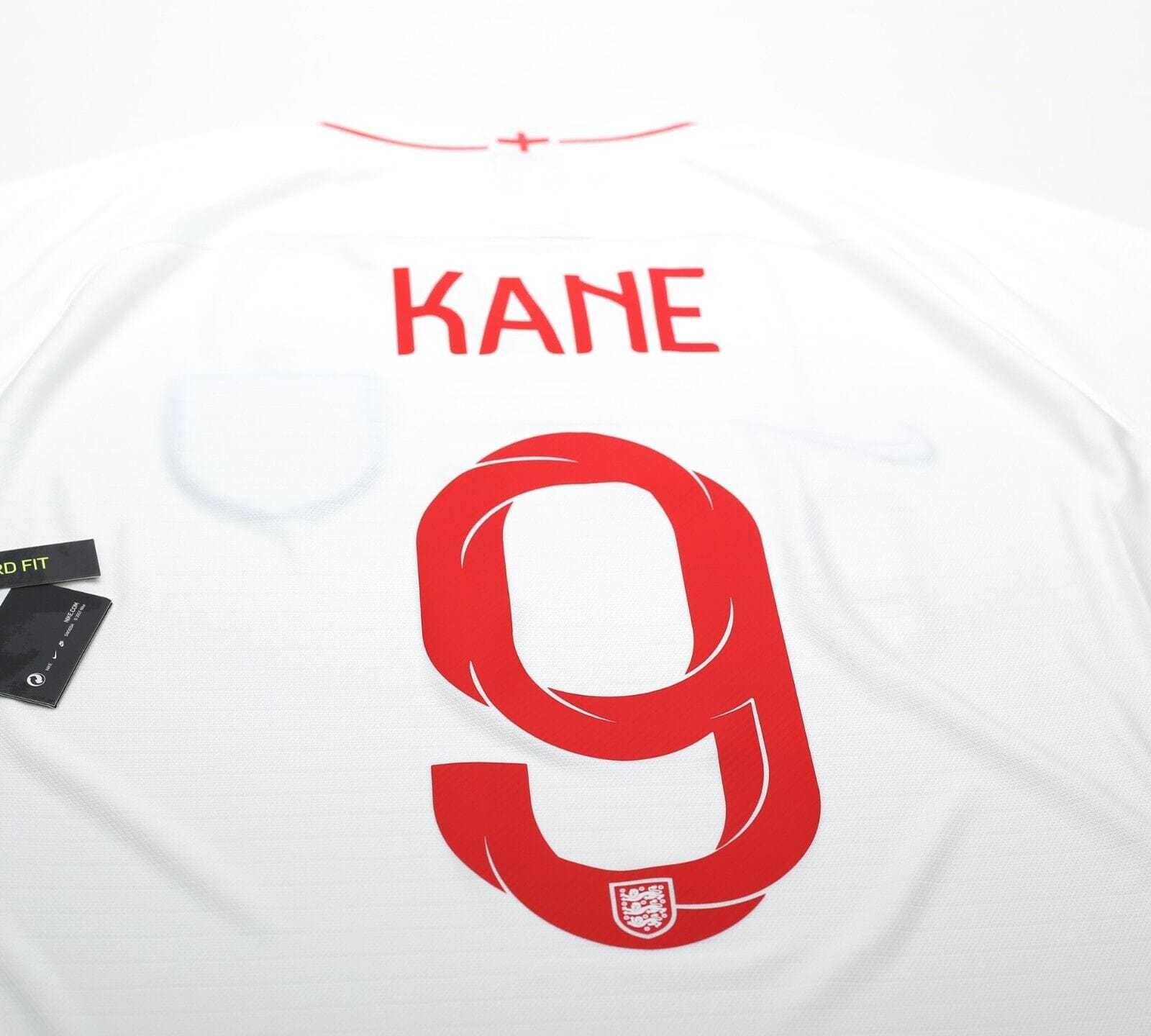 2018/19 KANE #9 England Nike Home Football Shirt (XL) WC 2018 BNWT