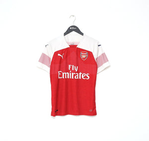 2018/19 LACAZETTE #9 Arsenal Vintage PUMA Home Football Shirt (S)
