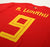 2018/19 LUKAKU #9 Belgium Official adidas Home Football Shirt (L) World Cup 2018