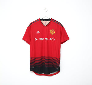 2018/19 MANCHESTER UNITED Adidas Player Issue Spec Home Football Shirt (8) BNY Mellon