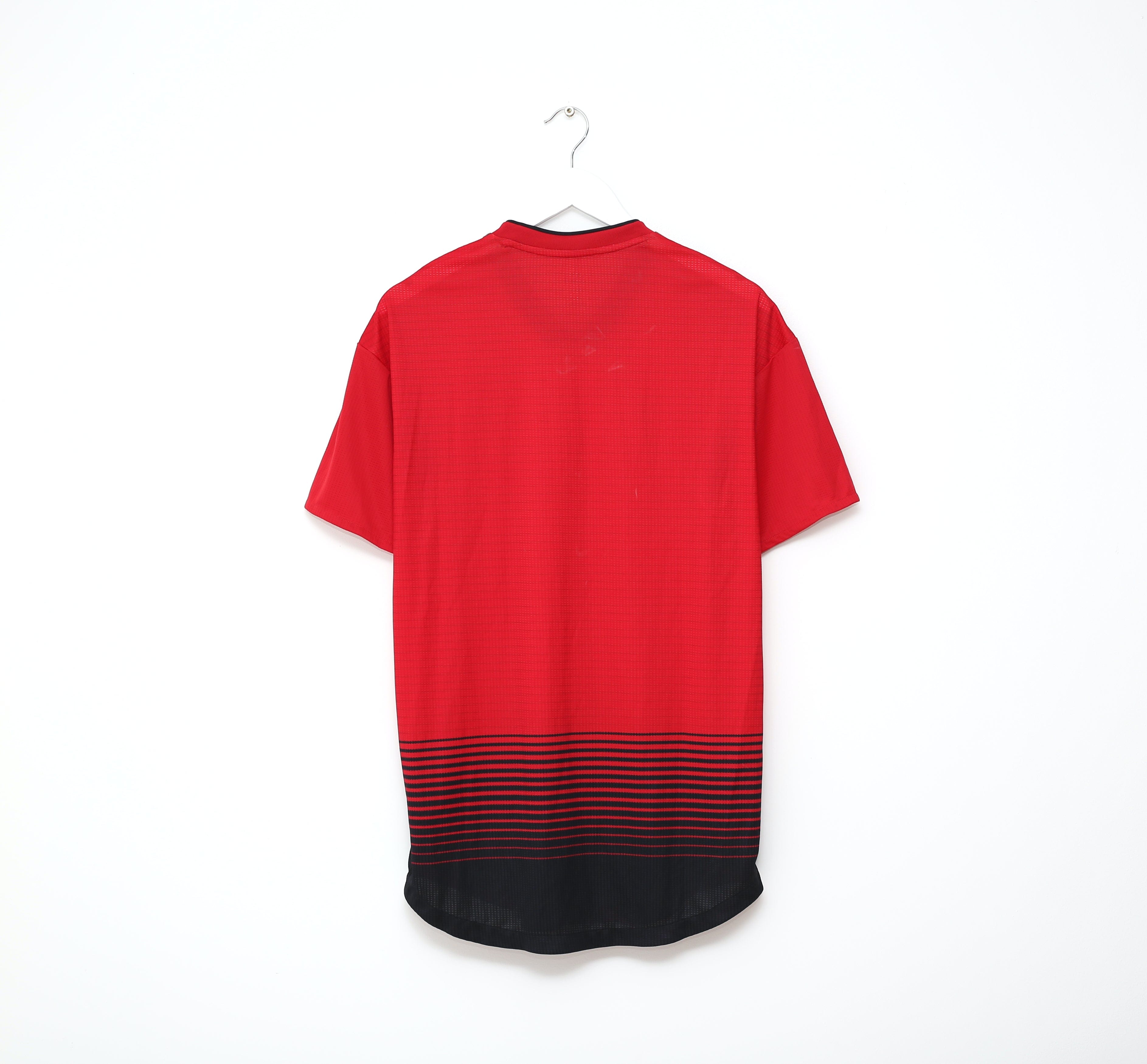 2018/19 MANCHESTER UNITED Adidas Player Issue Spec Home Football Shirt (8) BNY Mellon