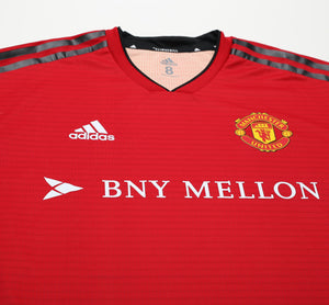 2018/19 MANCHESTER UNITED Adidas Player Issue Spec Home Football Shirt (8) BNY Mellon
