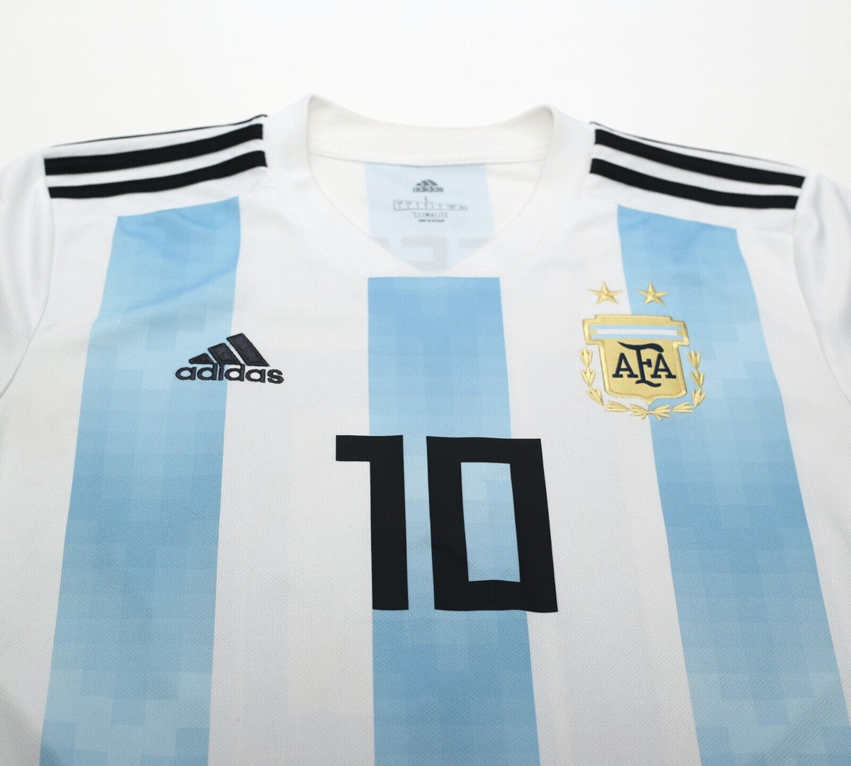 2018/19 MESSI #10 Argentina Vintage adidas Home Football Shirt (L) WC 2018