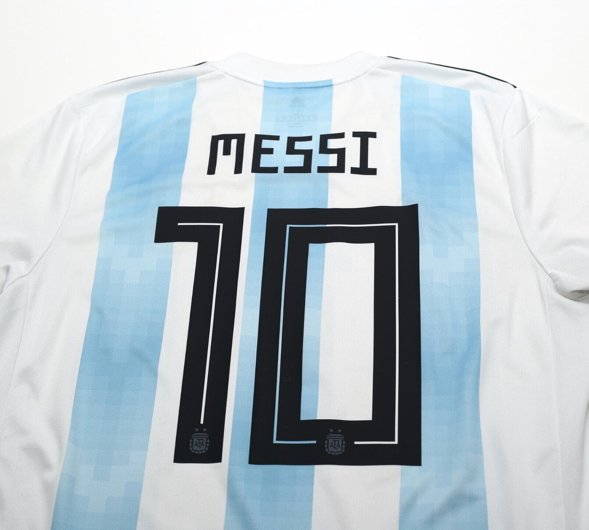 2018/19 MESSI #10 Argentina Vintage adidas Home Football Shirt (L) WC 2018