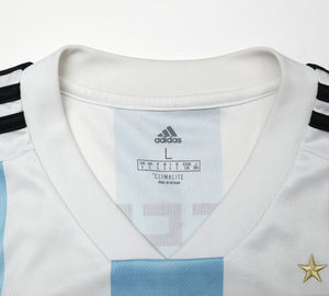 2018/19 MESSI #10 Argentina Vintage adidas Home Football Shirt (L) WC 2018