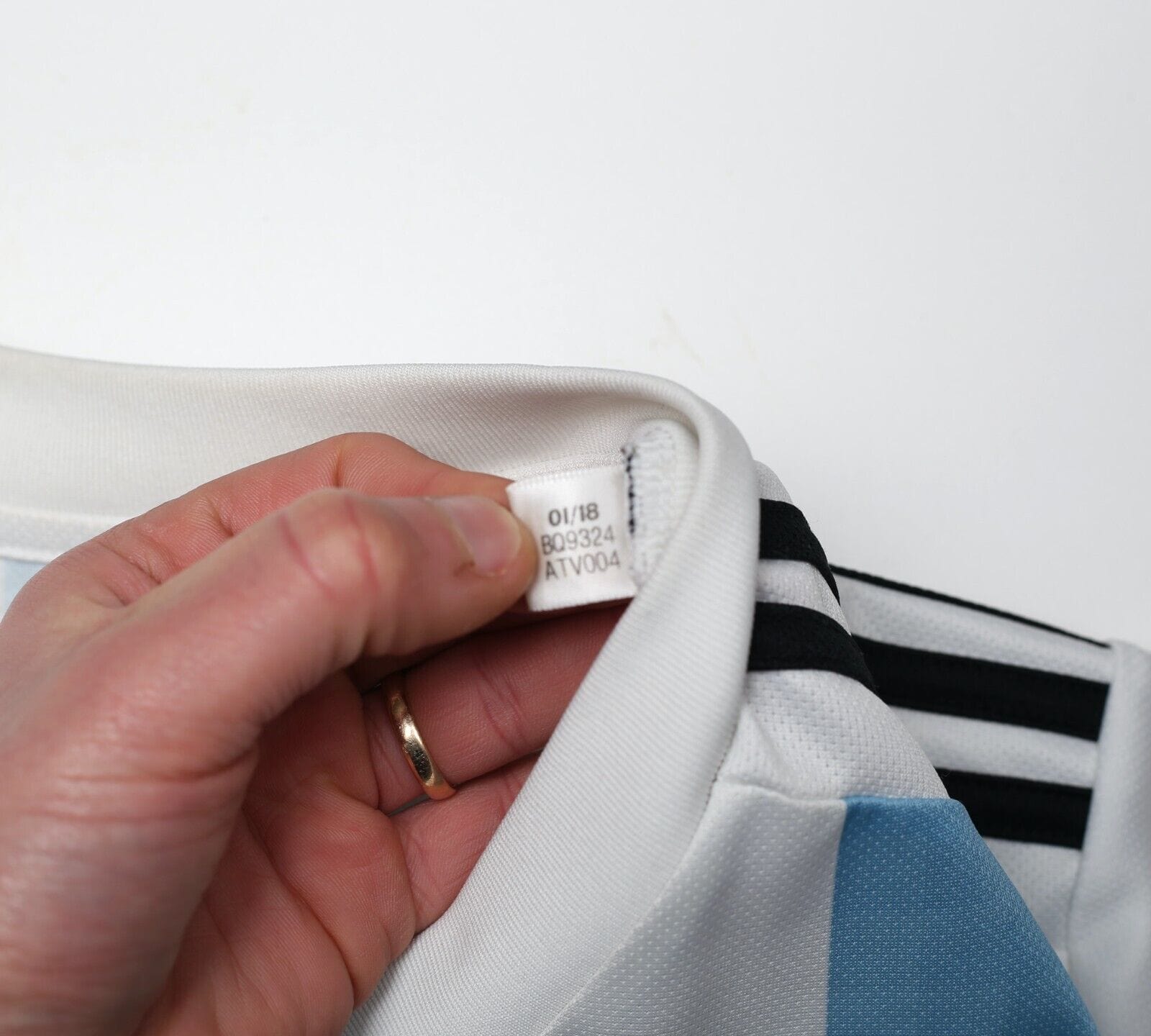 2018/19 MESSI #10 Argentina Vintage adidas Home Football Shirt (L) WC 2018