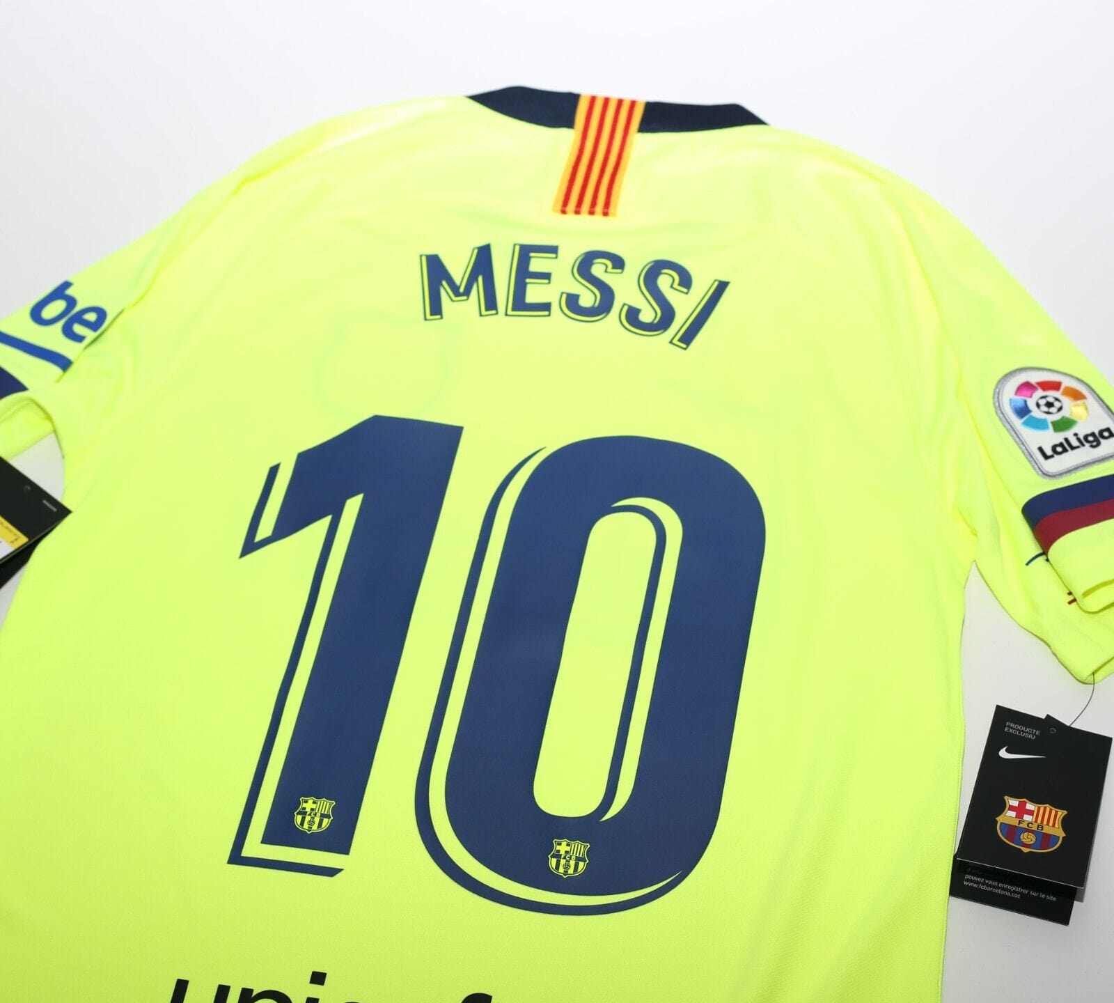 2018/19 vintage Messi #10 away shirt Size S Classic Barcelona