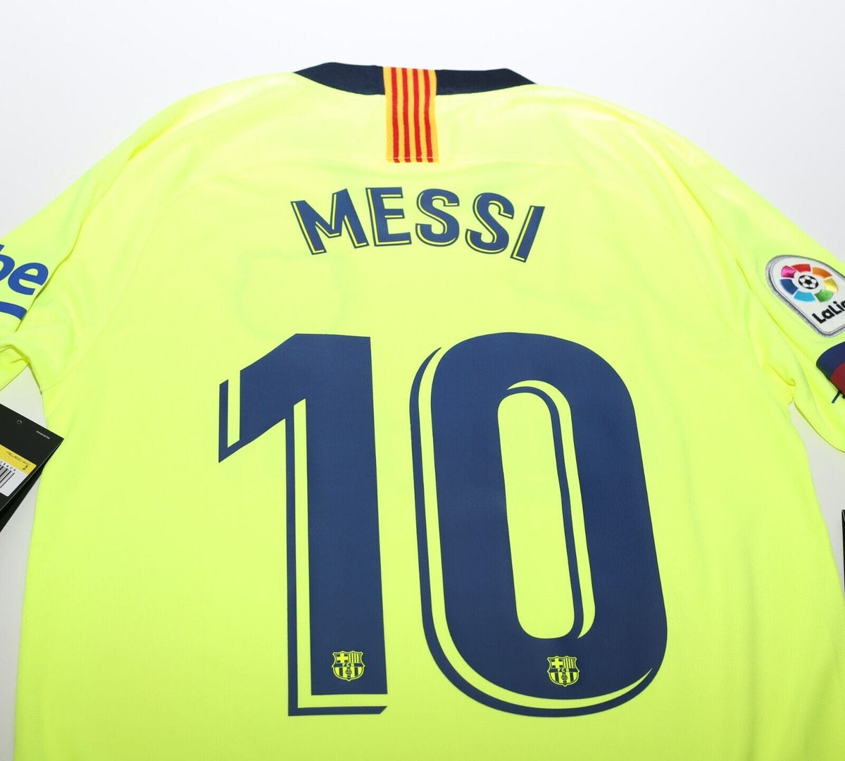 2018/19 MESSI #10 Barcelona Nike Away Football Shirt Jersey (S) BNWT
