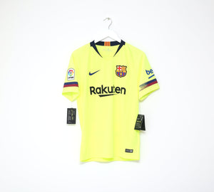 2018/19 MESSI #10 Barcelona Nike Away Football Shirt Jersey (S) BNWT