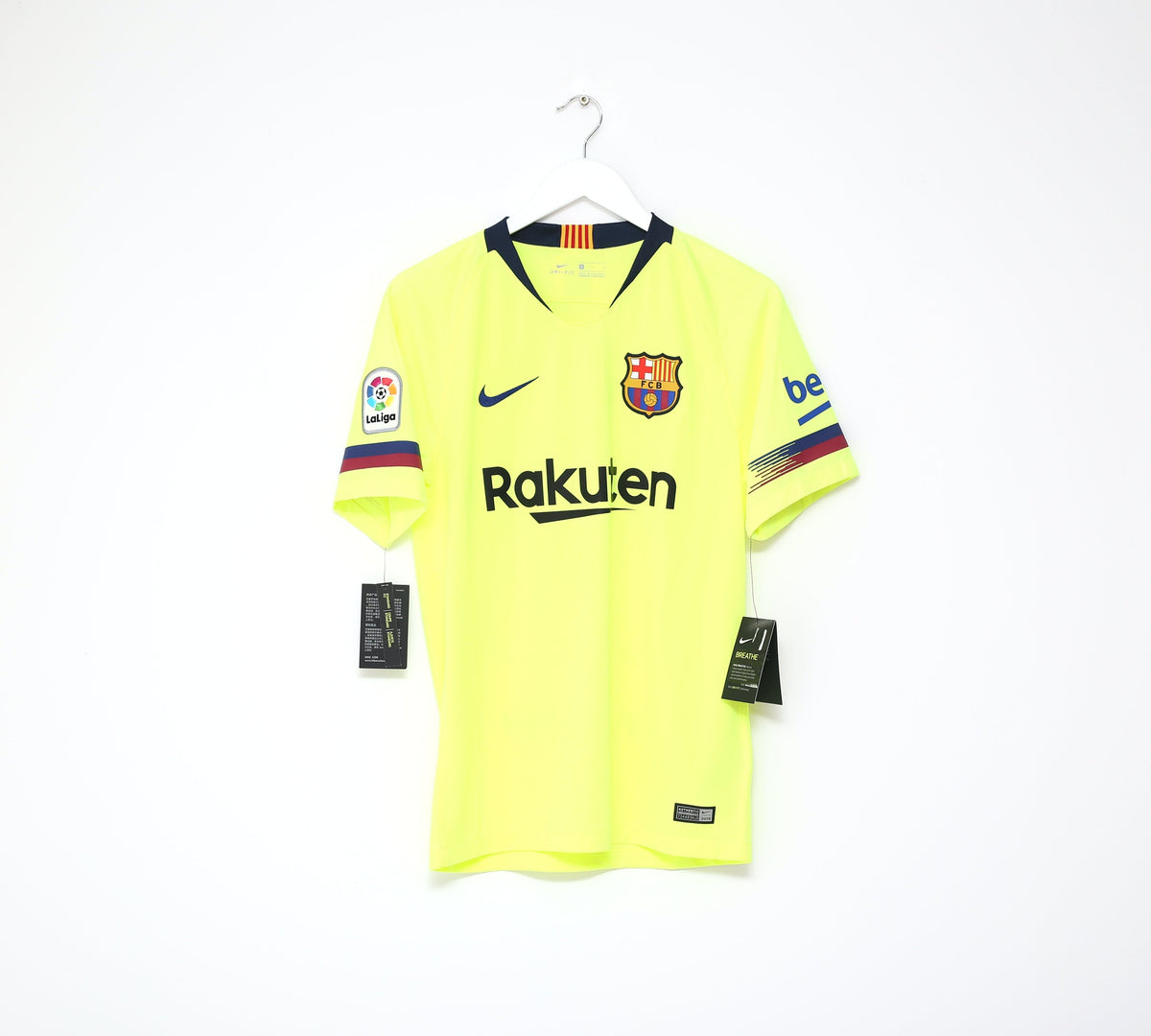 2018/19 MESSI #10 Barcelona Nike Away Football Shirt Jersey (S) BNWT