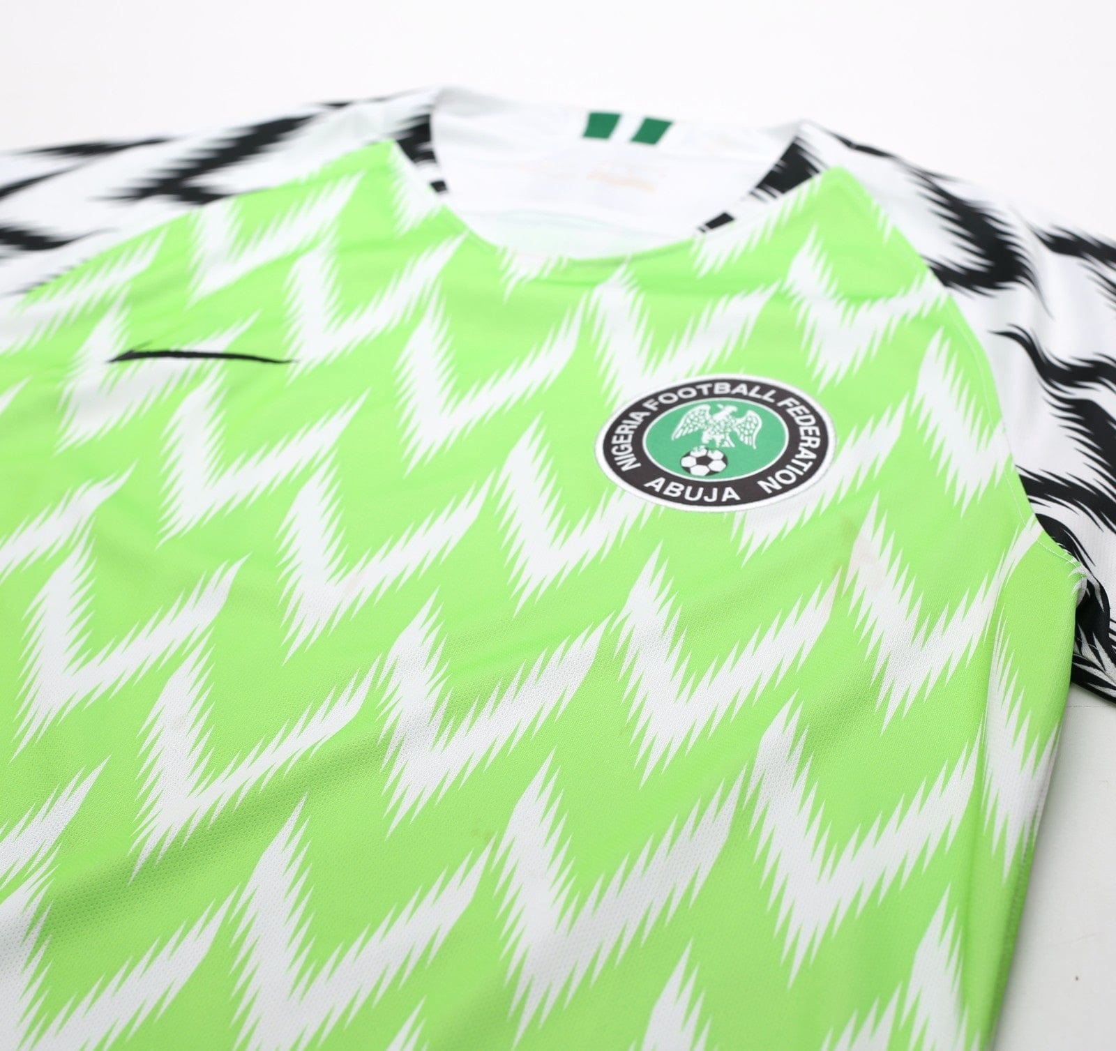 2018/19 NIGERIA Authentic Nike Home Football Shirt (M) World Cup 2018