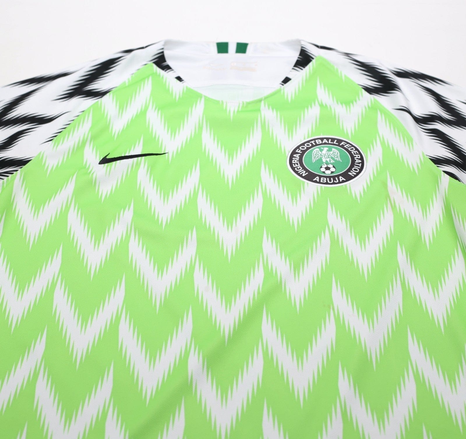 2018/19 NIGERIA Authentic Nike Home Football Shirt (M) World Cup 2018