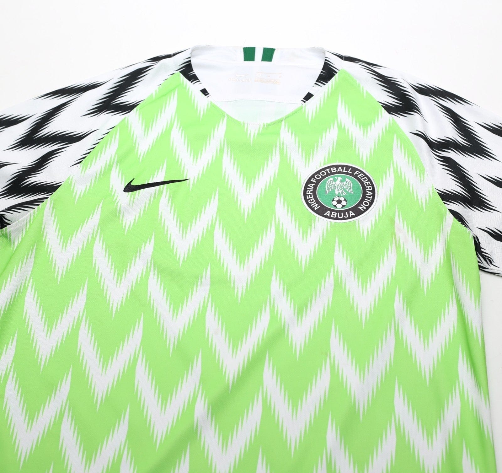 2018/19 NIGERIA Authentic Nike Home Football Shirt (M) World Cup 2018 ...