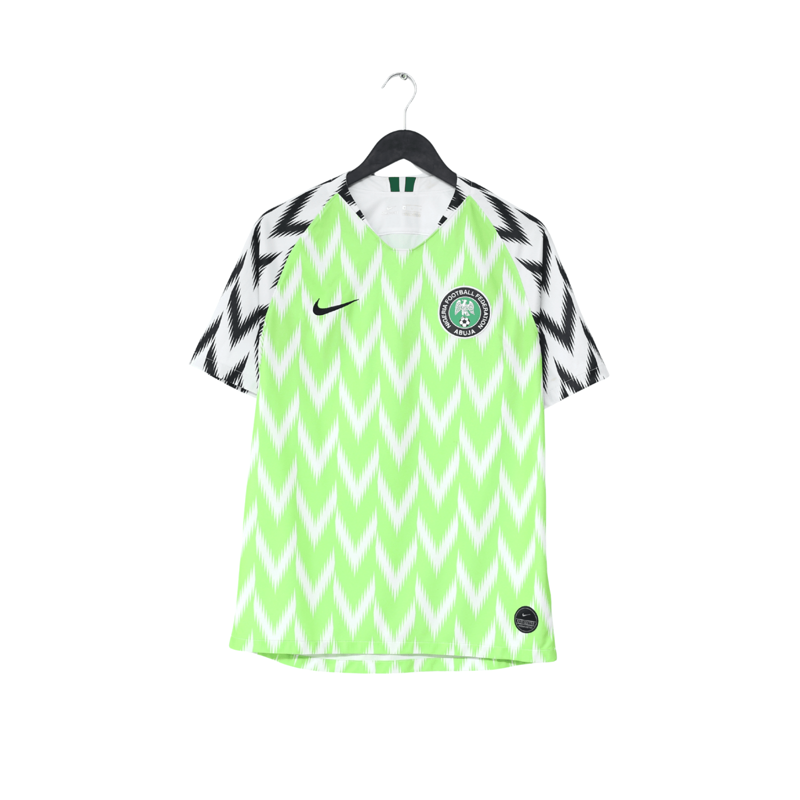 2018/19 NIGERIA Authentic Nike Home Football Shirt (M) World Cup 2018 ...