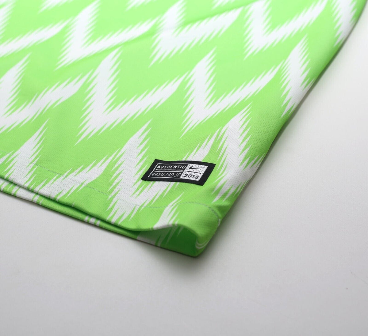 2018/19 NIGERIA Vintage Authentic Nike Home Football Shirt (M) World Cup 2018