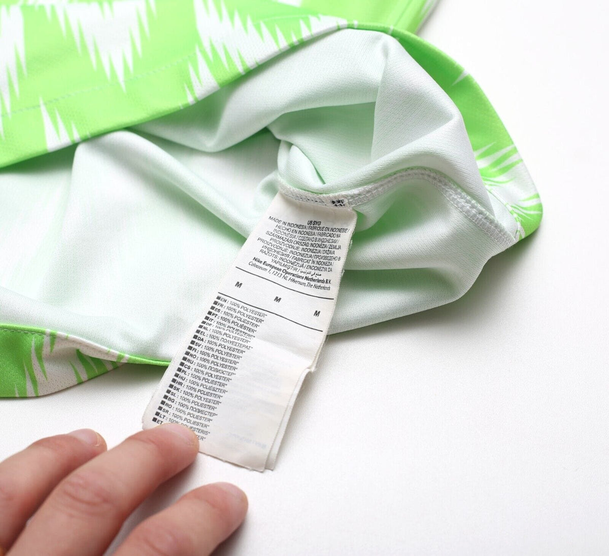 2018/19 NIGERIA Vintage Authentic Nike Home Football Shirt (M) World Cup 2018