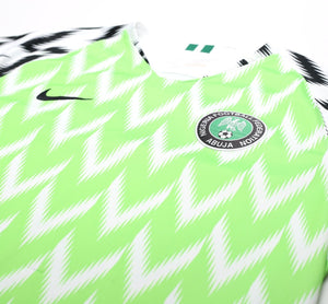 2018/19 NIGERIA Vintage Authentic Nike Home Football Shirt (XL) World Cup 2018