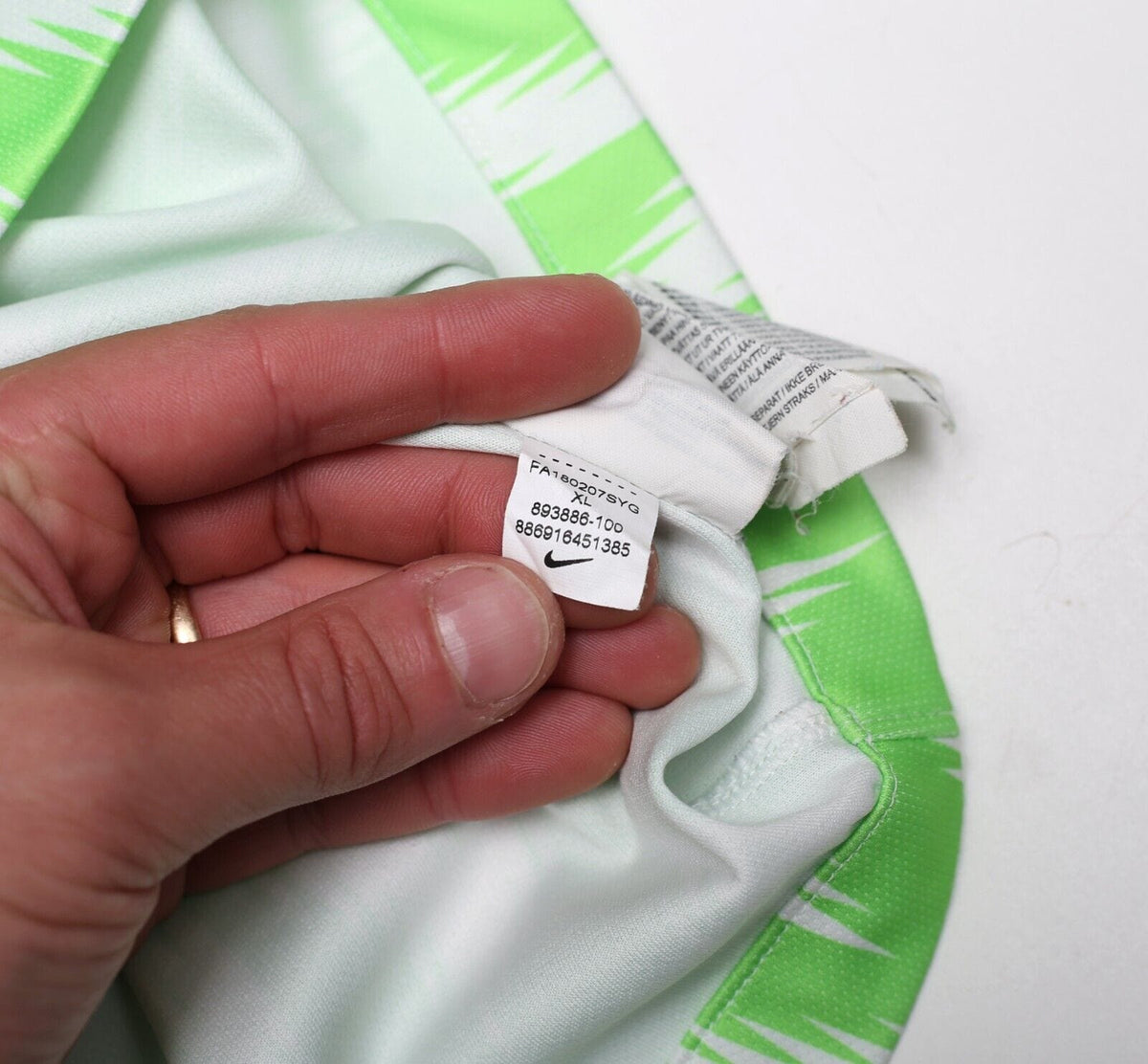 2018/19 NIGERIA Vintage Authentic Nike Home Football Shirt (XL) World Cup 2018