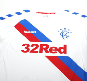 2018/19 RANGERS Hummel Away Football Shirt Jersey (L/XL) Mint